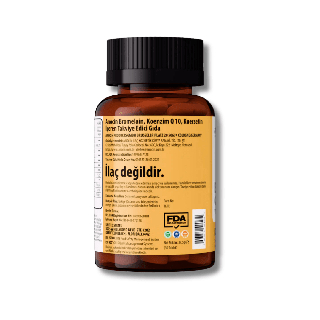 Anocin Bromelain+ 30 Tablet