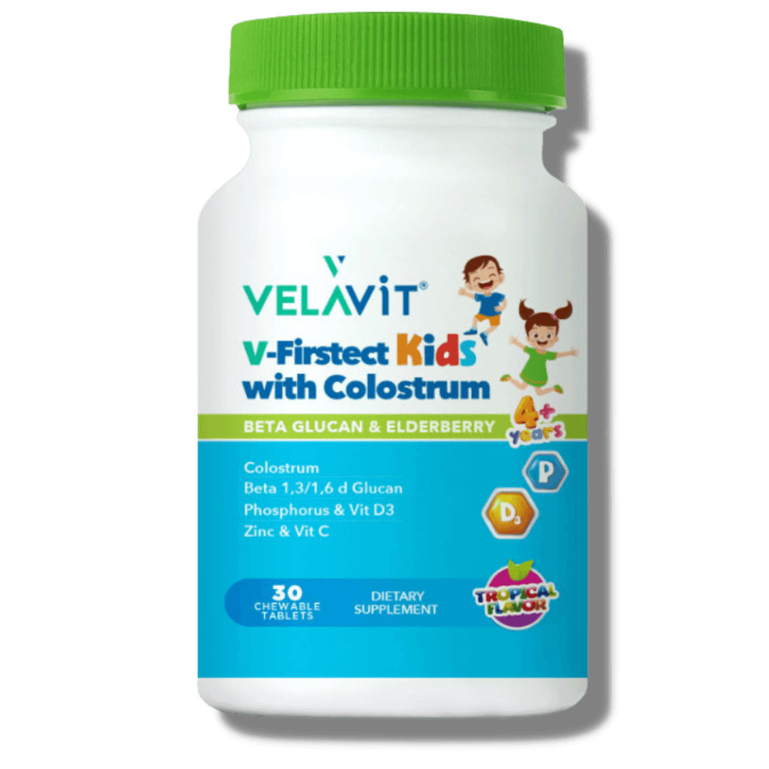 Velavit V-Firstect Kids with Colostrum 30 Tablet