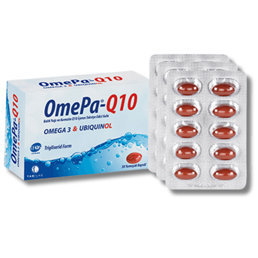 Omepa-Q10 Omega3 Ubiquinol 30 Kapsül