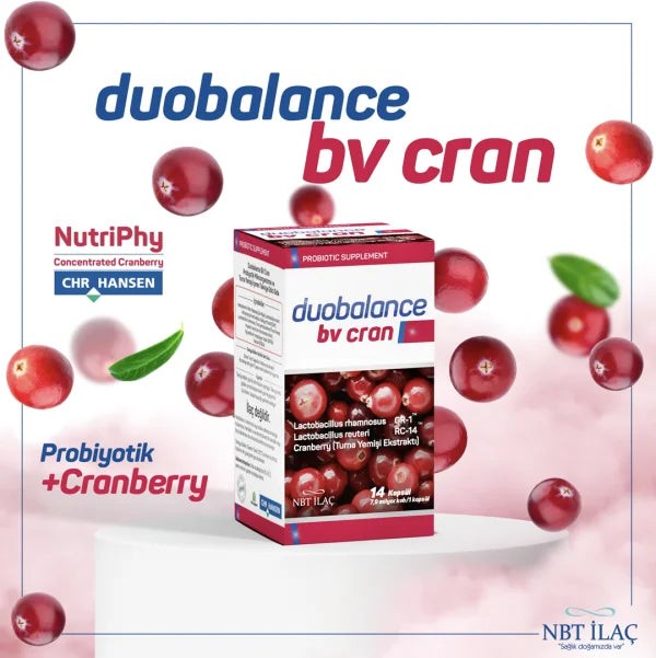 NBT Life Duobalance Bv Cran Cranberry Probiyotik 14 Kapsül