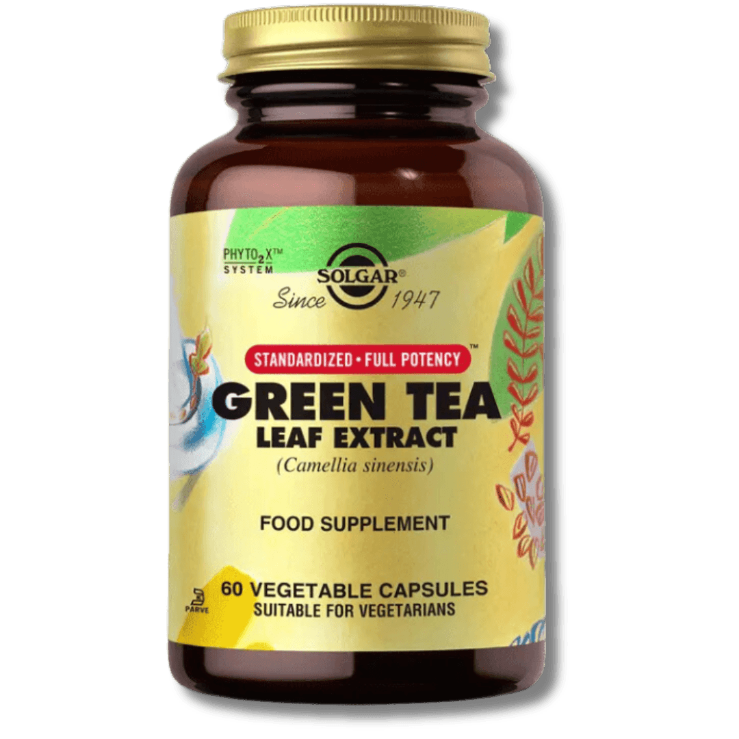 Solgar Green Tea Leaf Extract 60 Kapsül