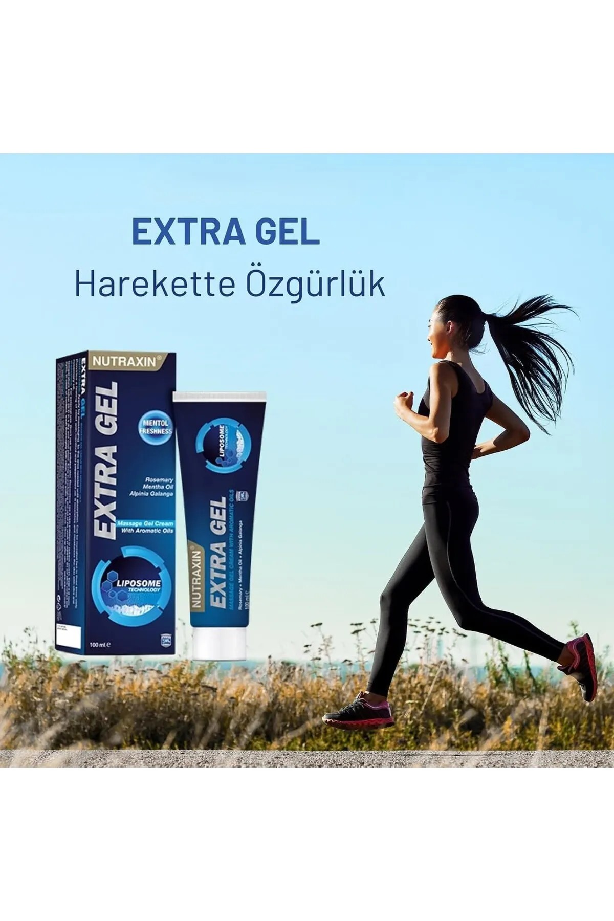 Nutraxin Artroflex Gel Aromatik Yağlar İçeren Masaj Jeli 100 ml