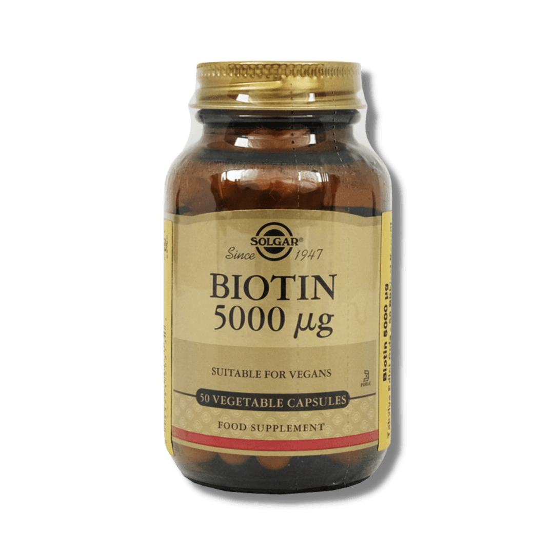 Solgar Biotin 5000 Mcg 50 Kapsül