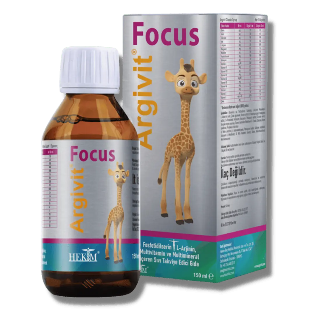Surup Argivit Focus L-arginin Multivitamin 150 ml Şurup Ürün Fiyatı ve Yorumları