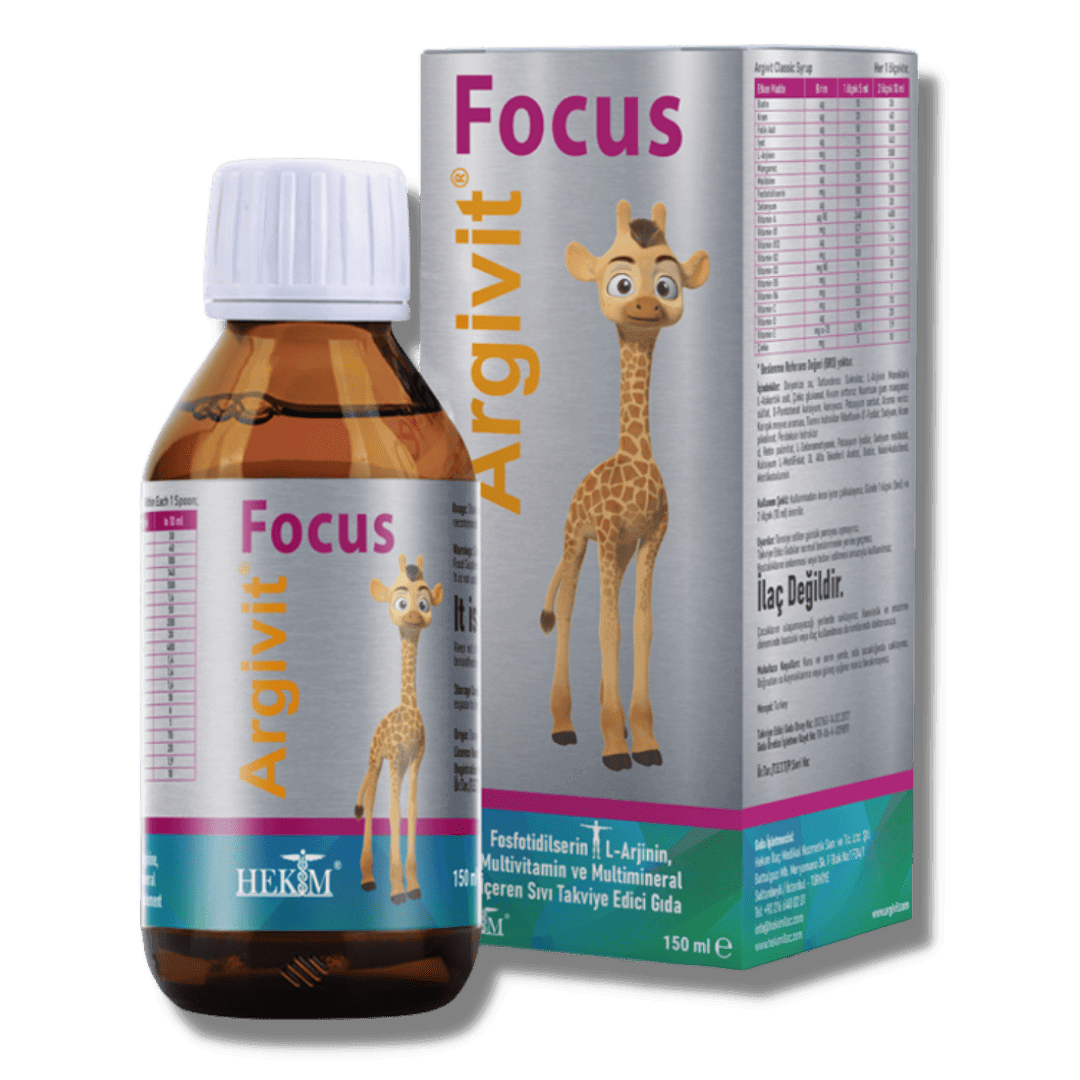 Argivit Focus L-arginin Multivitamin 150 ml Şurup