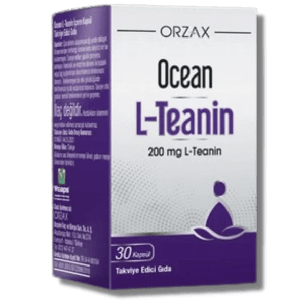 Ocean L-Teanin 200 mg 30 kapsül