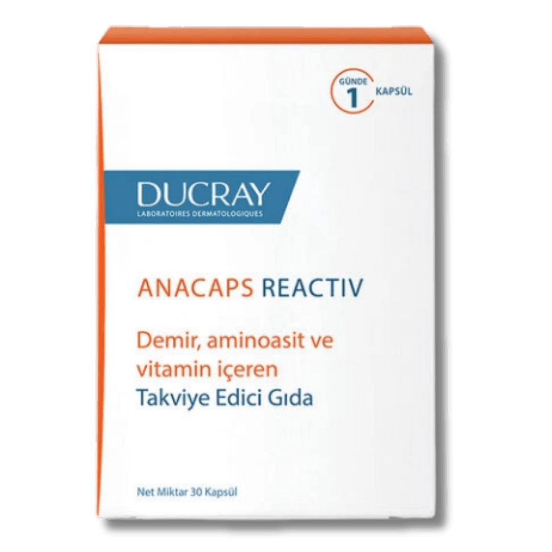 Ducray Anacaps Reactiv Takviye Edici Gıda 30 Kapsül