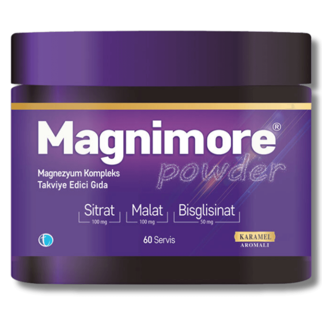 Magnimore Powder Magnezyum Kompleks İçeren Takviye Edici Gıda 118 gr - 60 Ölçek