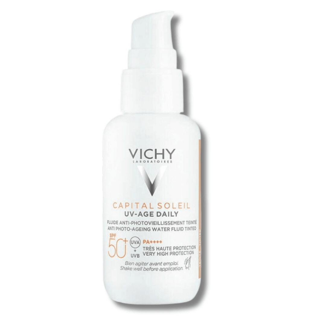 Vichy Capital Soleil UV Yaşlanma Karşıtı Güneş Kremi SPF 50 40 ml - Renkli