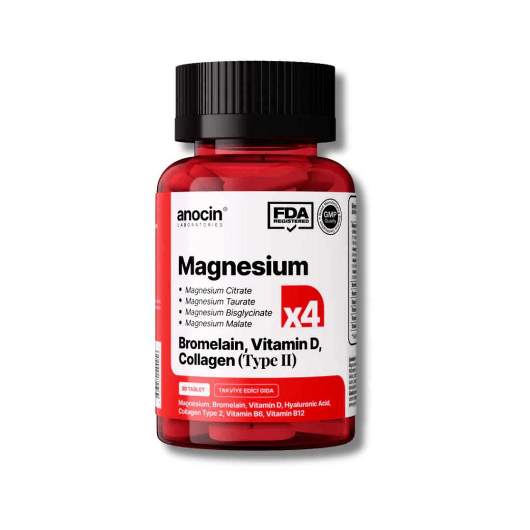Anocin Magnezyum x4 30 Tablet