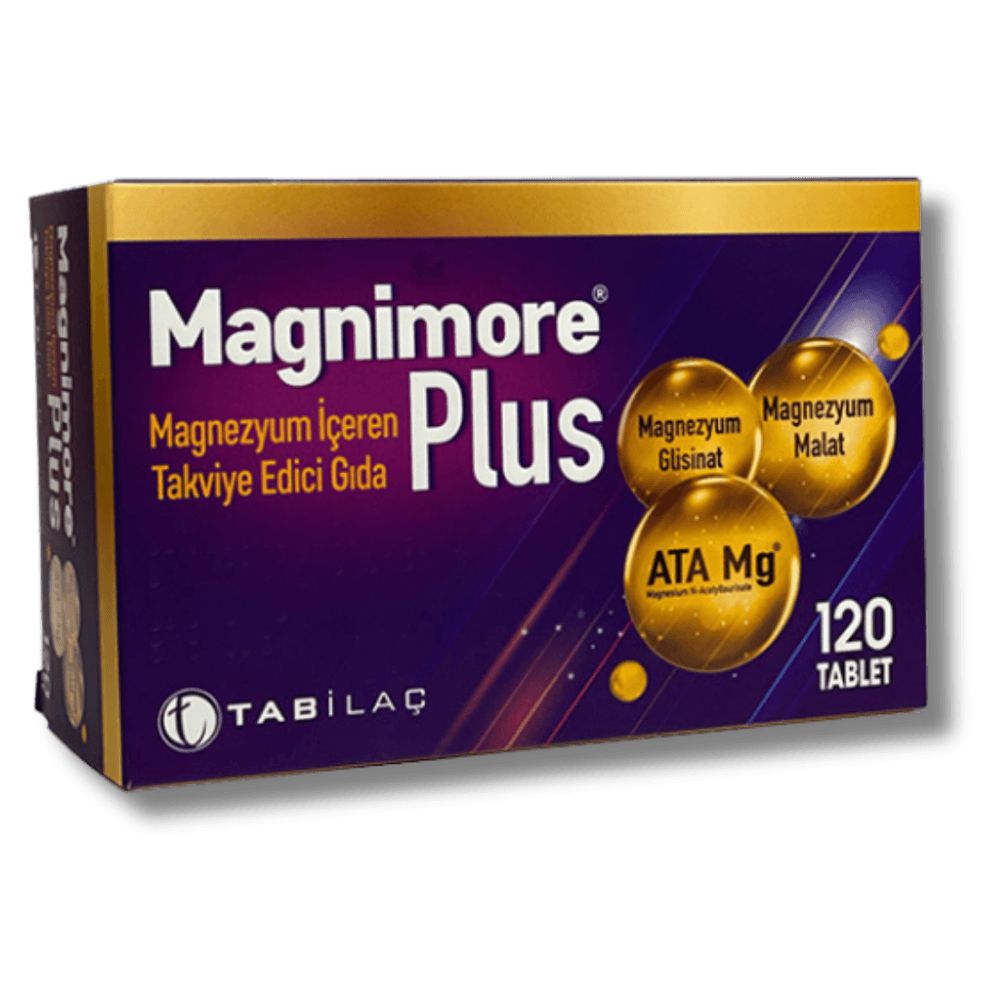 Magnimore Plus Magnezyum 120 Tablet