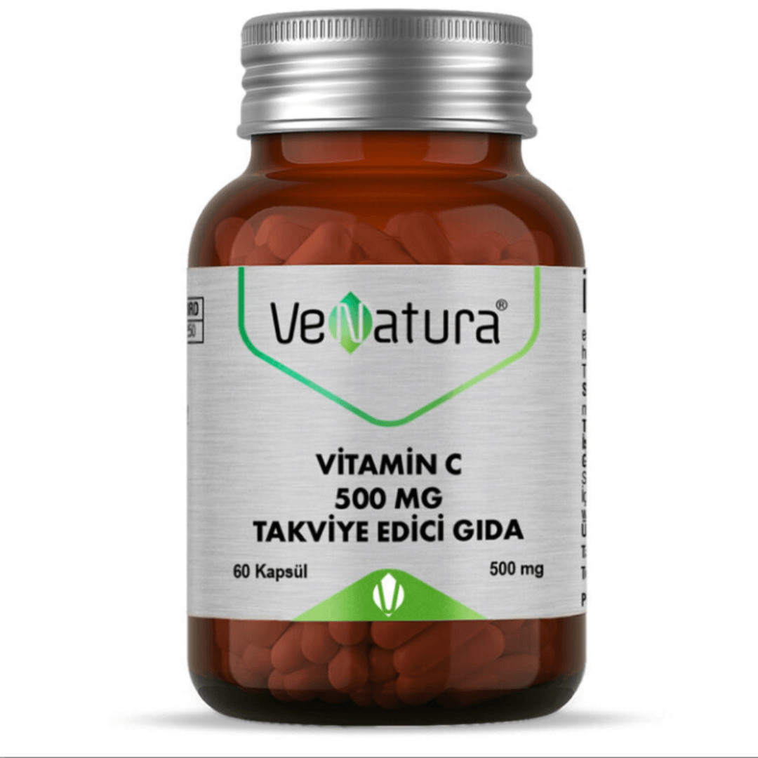 VeNatura Vitamin C 500 MG Takviye Edici Gıda 60 Kapsül