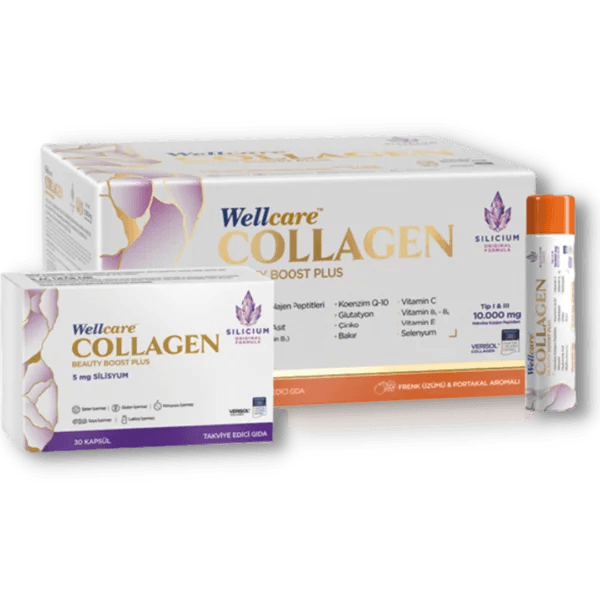 Wellcare Collagen Beauty Boost Likit Form 30 Tüp & 30 Kapsül