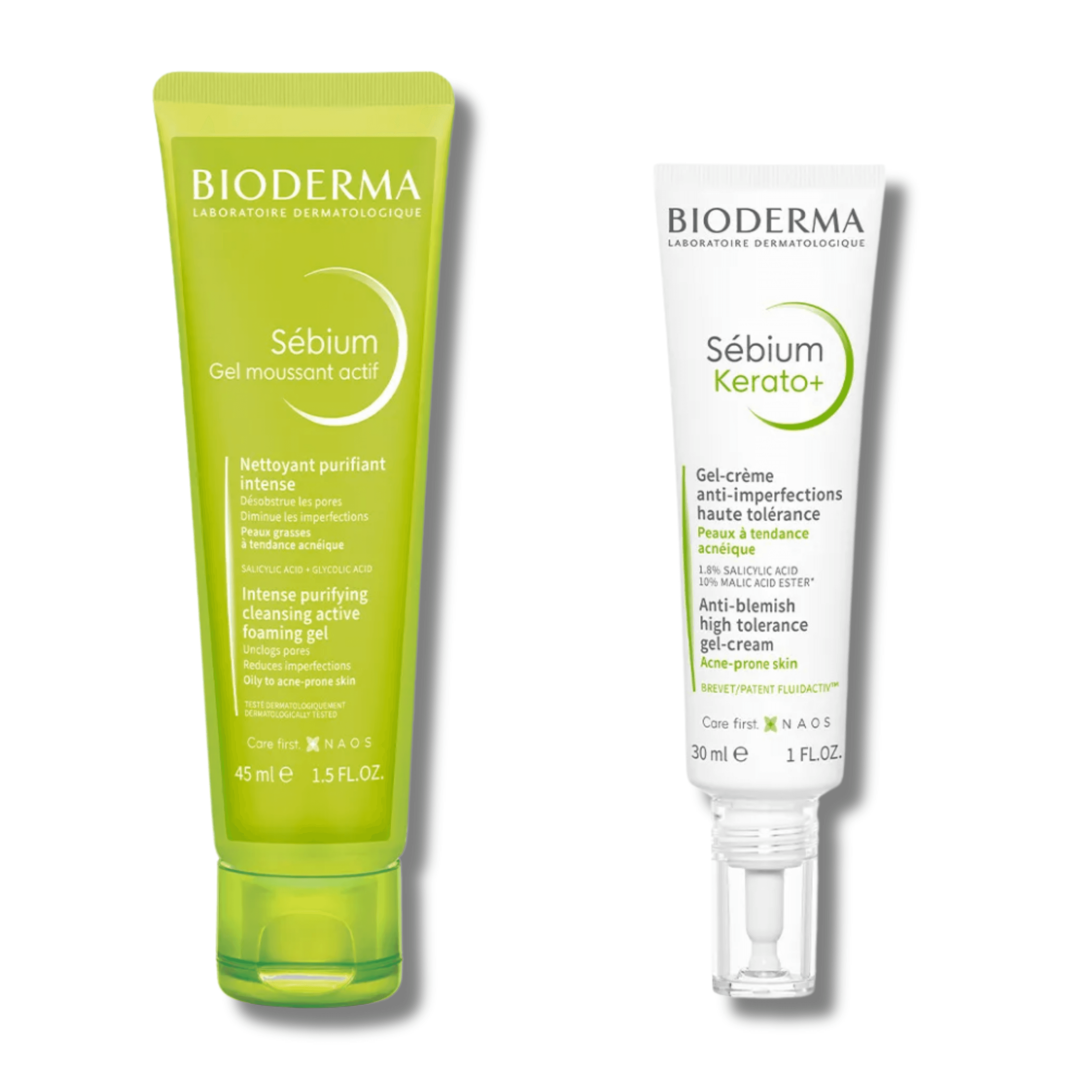 Bioderma Sebium Kerato+ Gel Cream 30 ml+Sebium Foaming Gel Active 45 ml Hediye