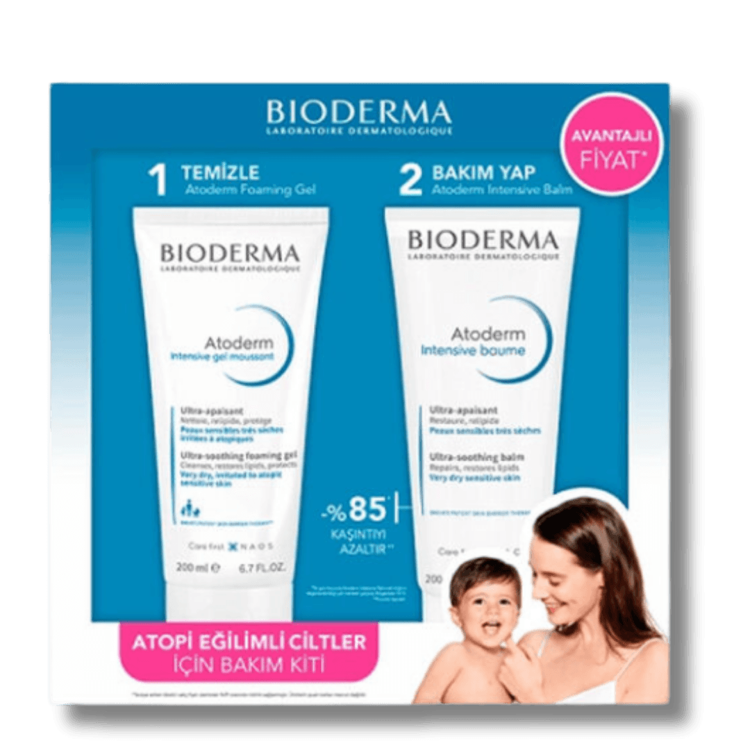 Bioderma Atopi Eğilimli Ciltler İçin Bakım Kit