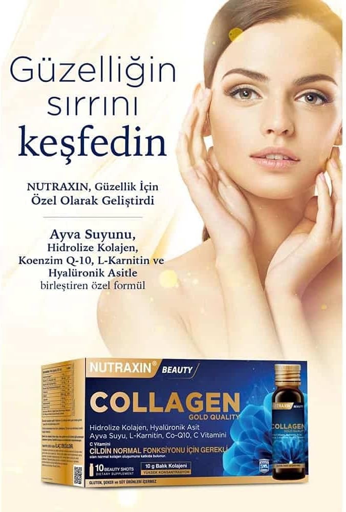 Nutraxin Beauty Gold Collagen 10 x 50 ml