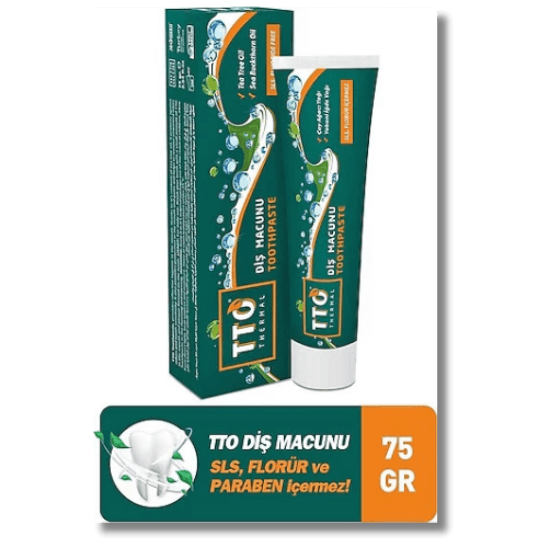 TTO Florürsüz Diş Macunu 75 ml