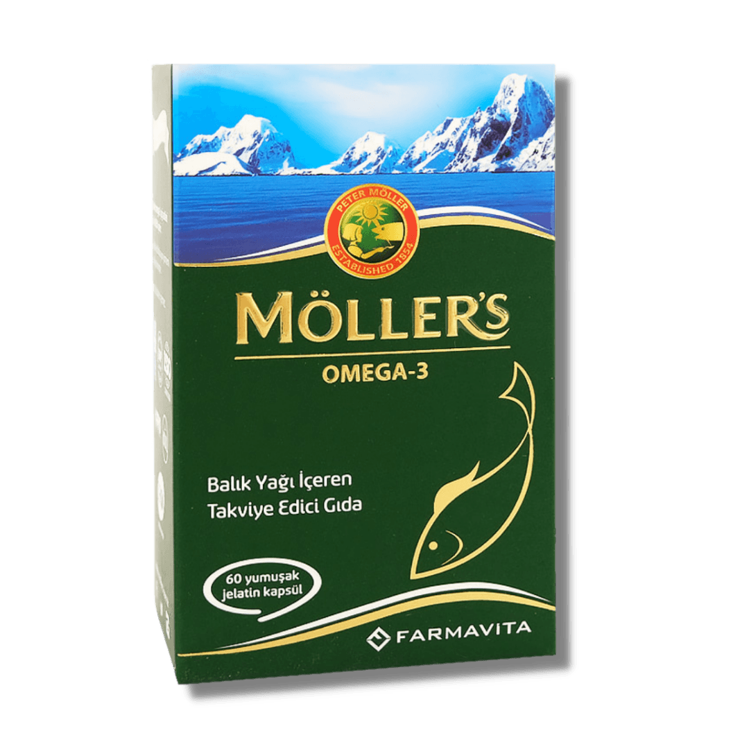 Möller's Omega 3 Balık yağı 60 Kapsül