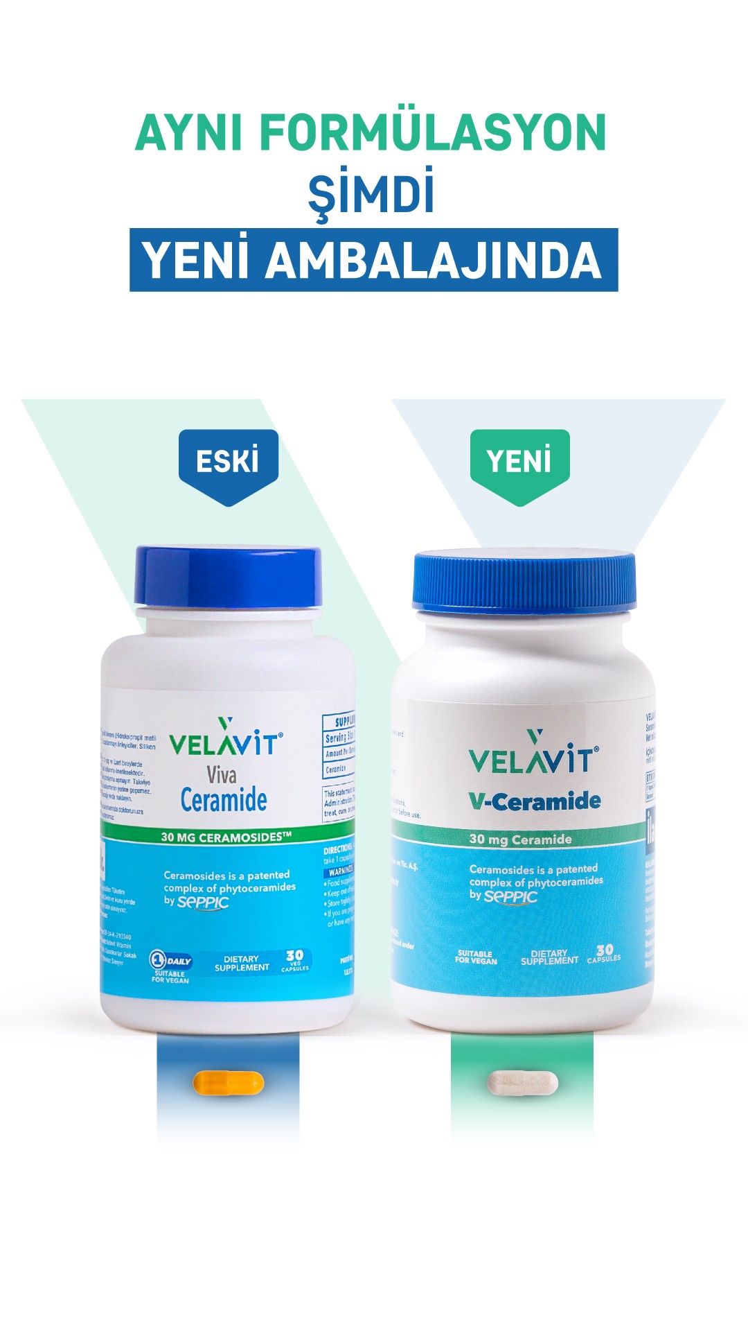 Velavit Viva Ceramide 30 Kapsül