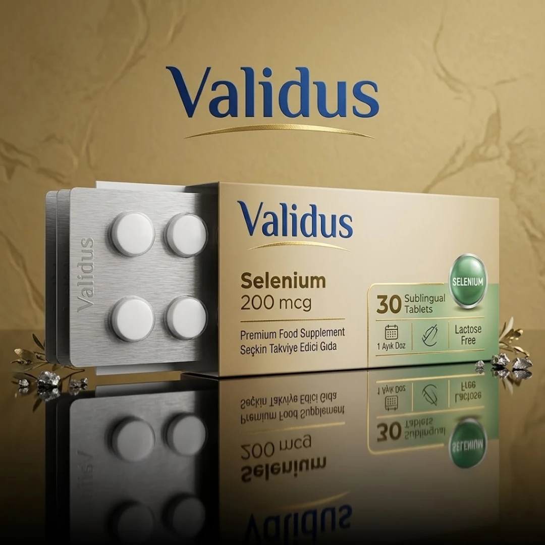 Trivalidus Validus Selenium 200 mcg 30 Sublingual Tablet Fiyat ve Yorumları