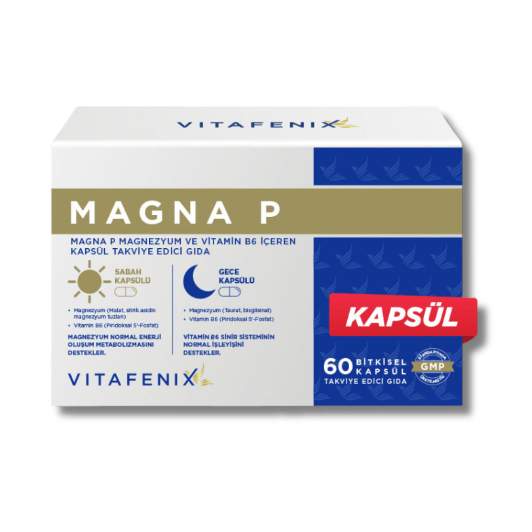 Vitafenix Magna-P 60 Kapsül
