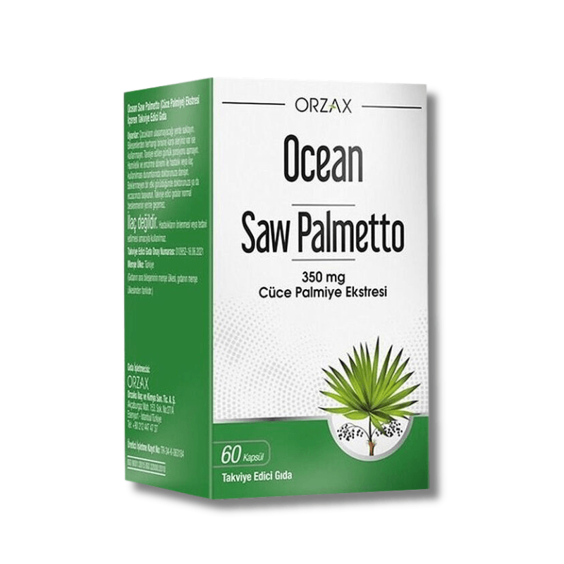 Orzax Ocean Saw Palmetto 60 Kapsül