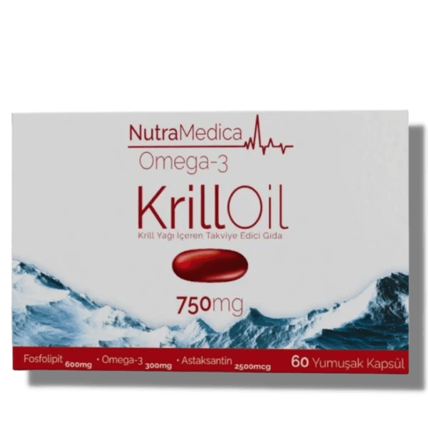 Nutramedica Krill Oil 750 mg 60 Kapsül