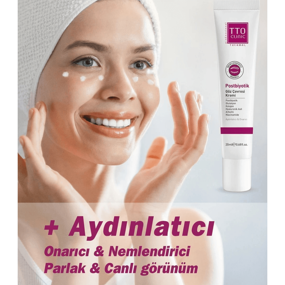 TTO CLINIC Postbiyotik Göz Çevresi Kremi 20 ml