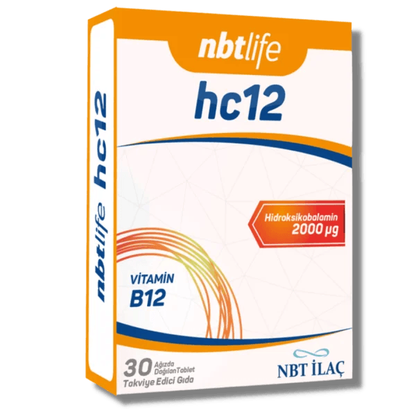 Nbt Life HC 12 Takviye Edici Gıda 30 Tablet