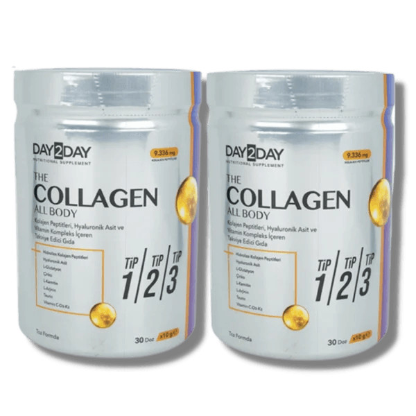 Day2Day The Collagen All Body 300 gr Toz Kolajen - 1+1 Hediyeli