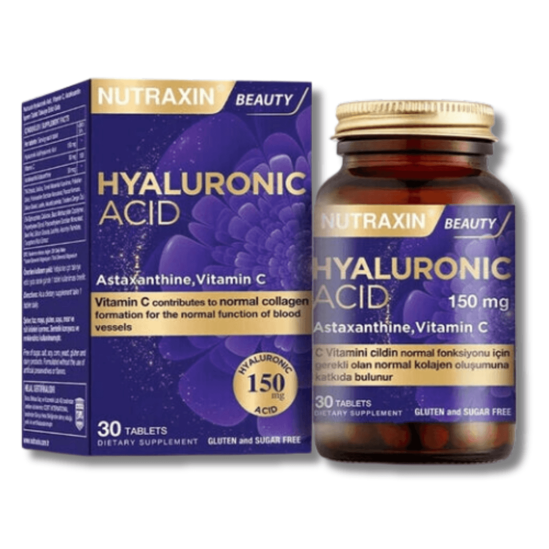 Nutraxin Hyaluronik Asit Takviye Edici Gıda 30 Tablet