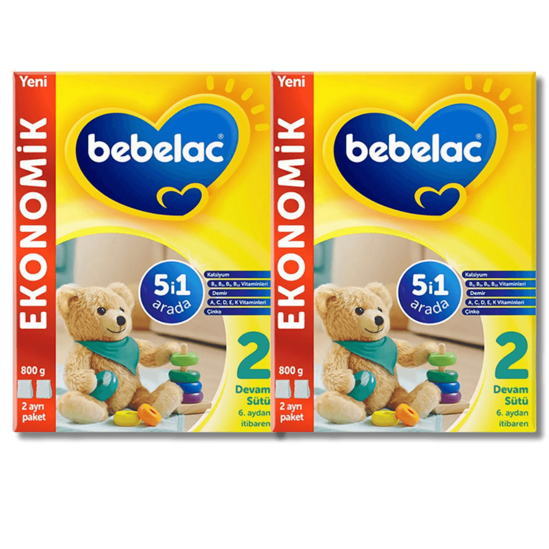 Bebelac 2 Devam Sütü 800 Gr 6-9 Ay