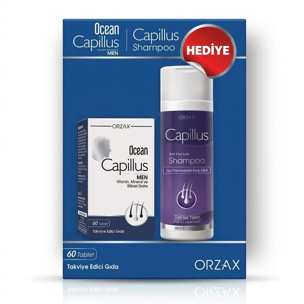 Orzax Ocean Capillus Men 60 Tablet Capillus Şampuan Fiyatı