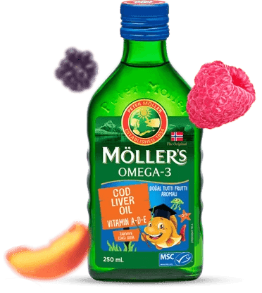 Möller's Omega-3 Balık Yağı Şurubu Tutti Frutti 250 ml