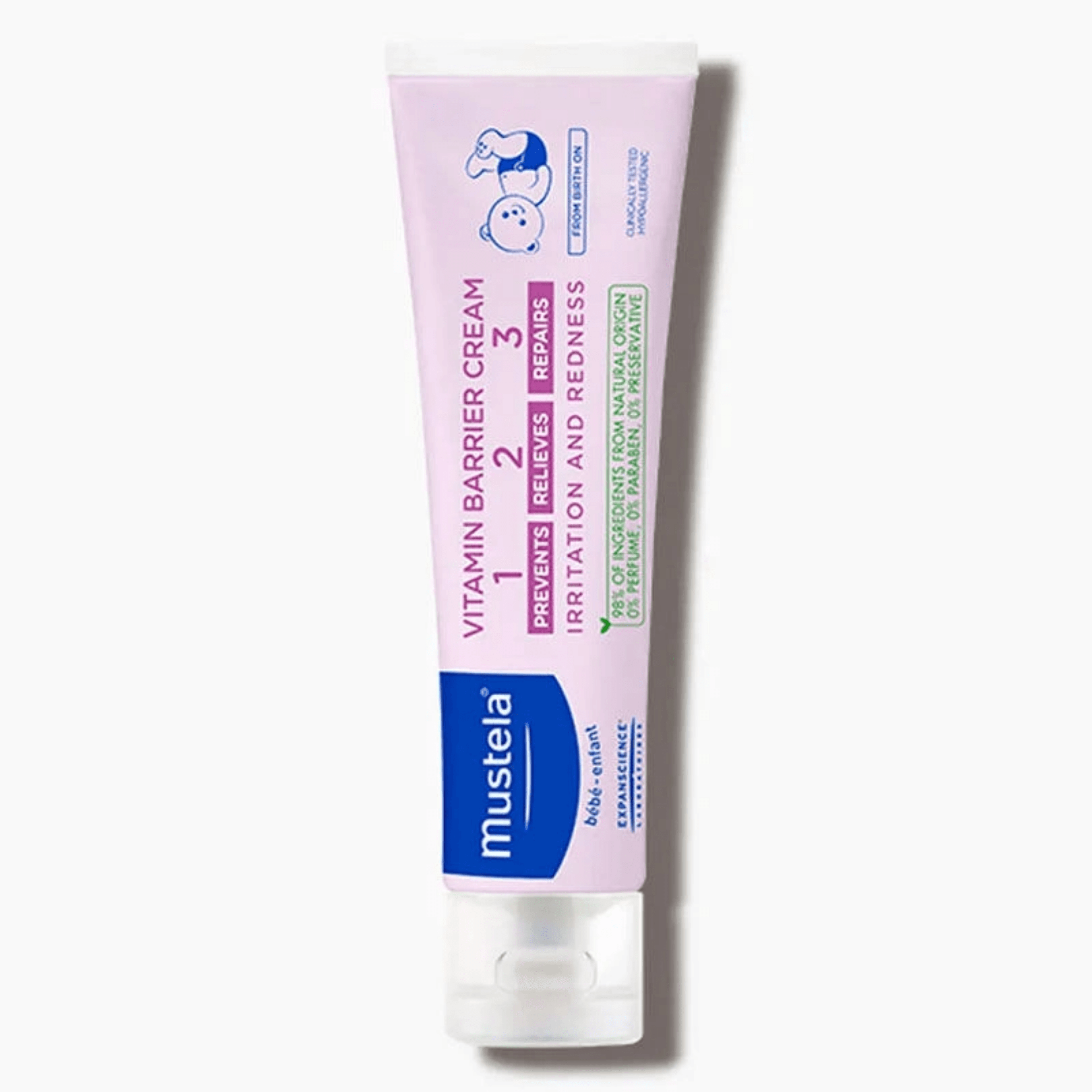 Mustela Vitamin Barrier 1.2.3 Pişik Kremi 100 ml