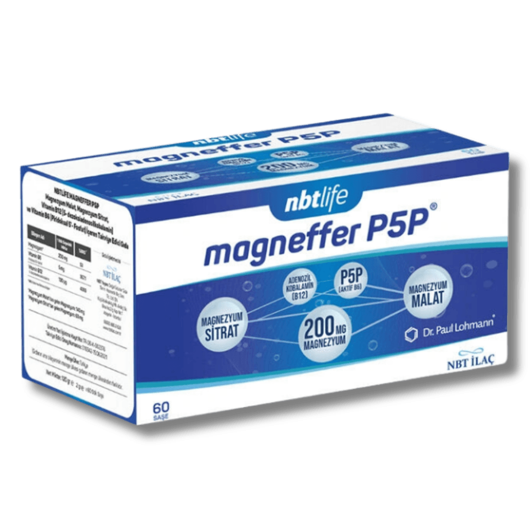 Nbt Life Magneffer P5P Takviye Edici Gıda 60 Saşe