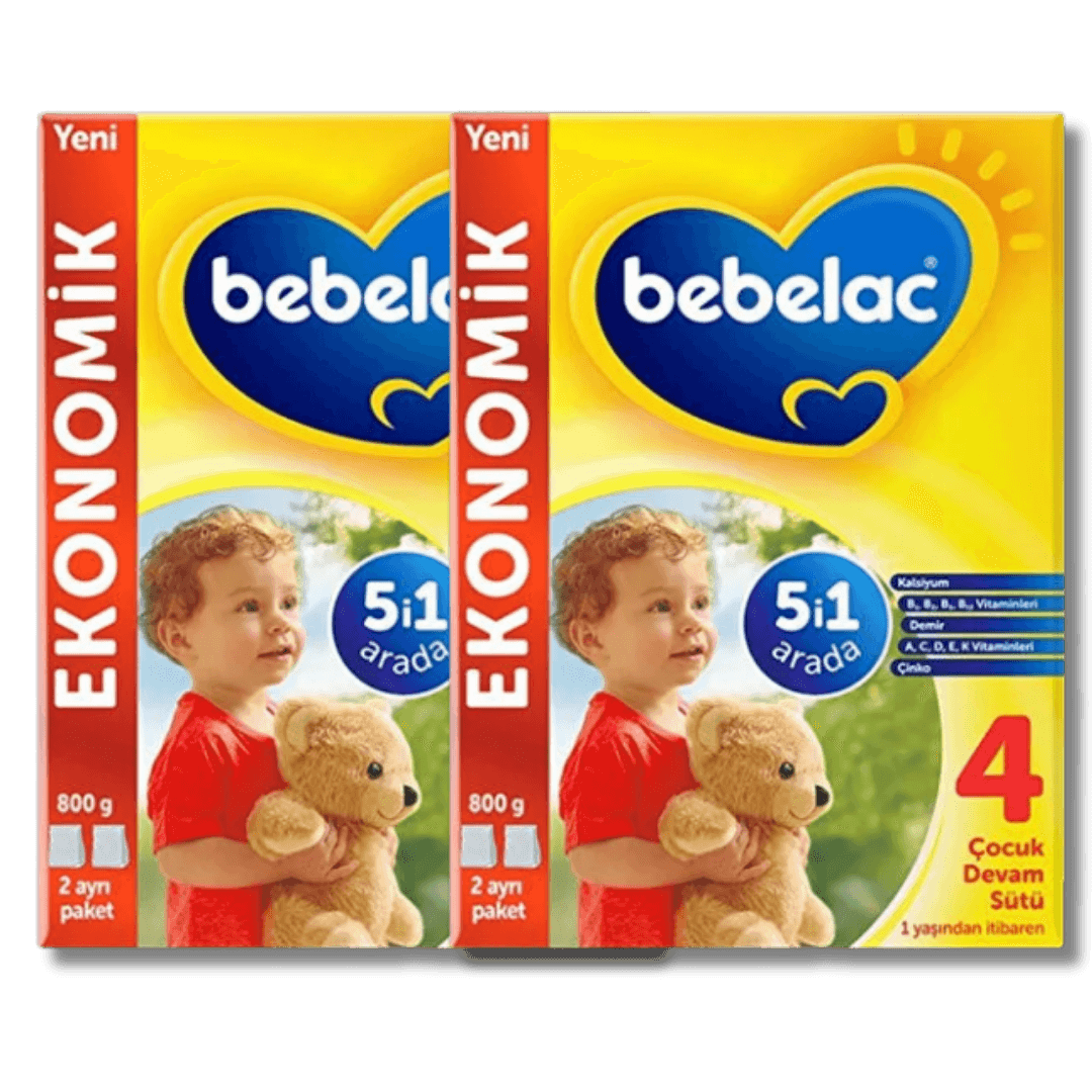 Bebelac 4 Çocuk Devam Sütü 800 Gram 1+ Yaş