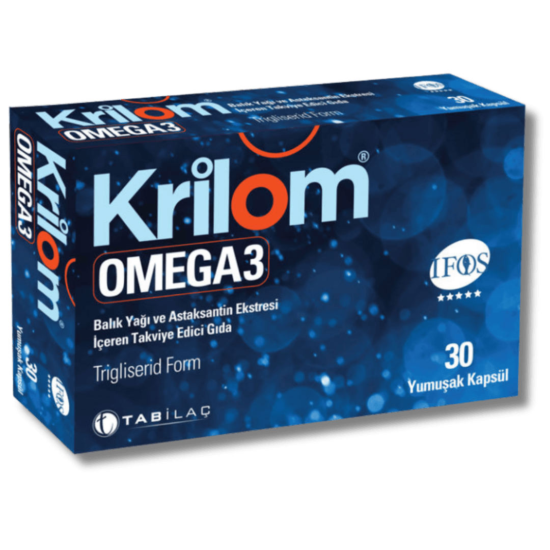 Krilom Omega 3 Yumuşak Kapsül 30 Kapsül