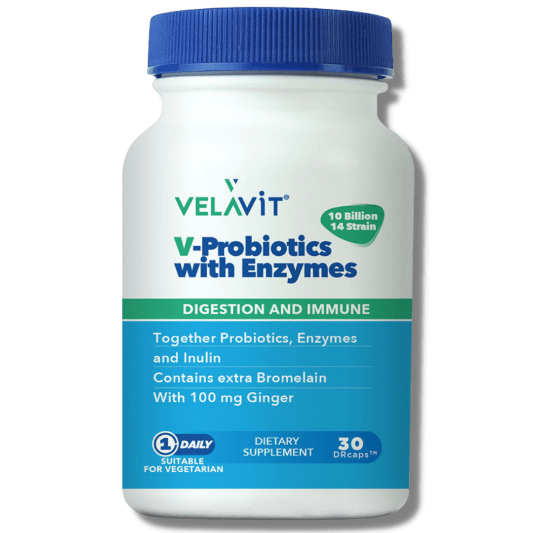 Velavit V-Probiotics With Enzymes 30 Tablet