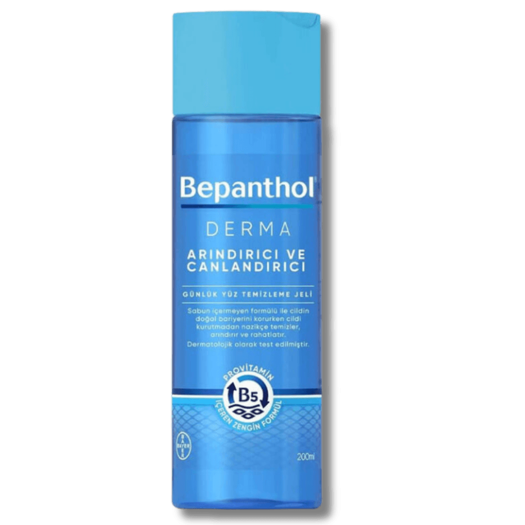 Bepanthol Derma Arındırıcı ve Canlandırıcı Yüz Temizleme Jeli 200 ml