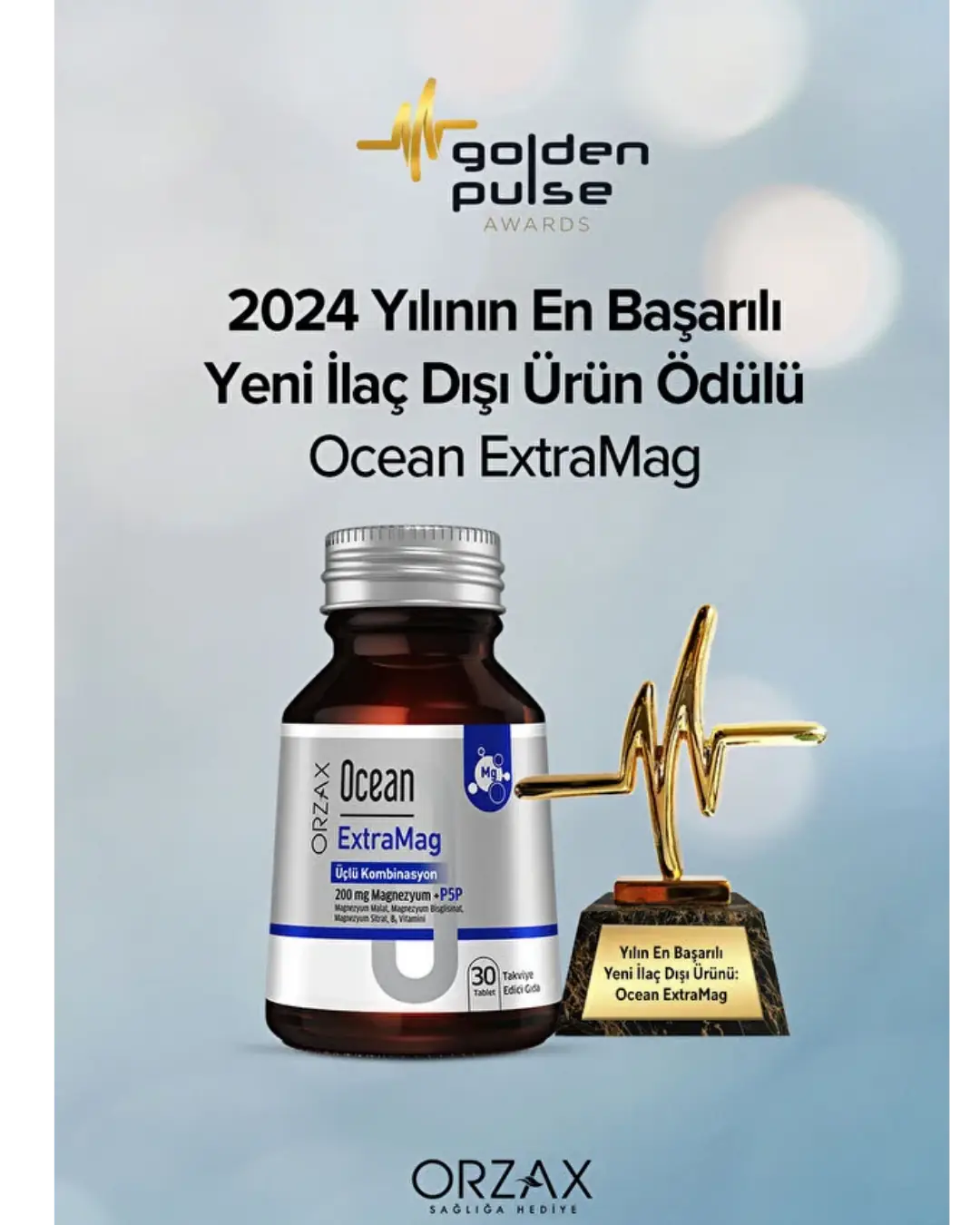 Orzax Ocean ExtraMag Üçlü Kombinasyon 30 Tablet Ürün Fiyat ve