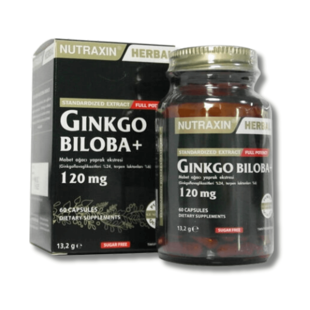 Nutraxin Ginkgo Biloba 60 Kapsül