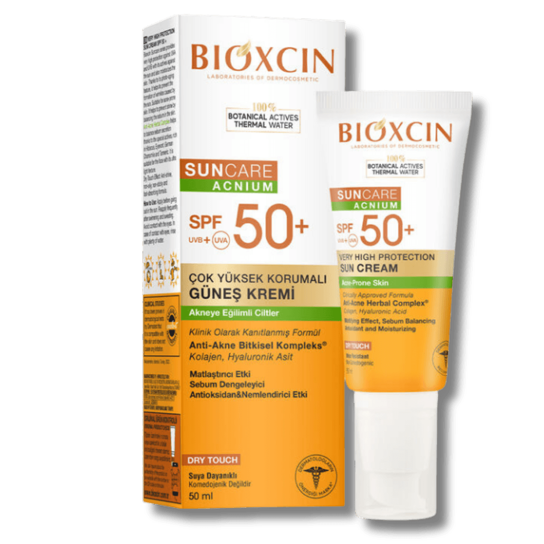 Bioxcin Sun Care Düzensiz Ciltler için Spf 50+ Güneş Kremi 50 ml