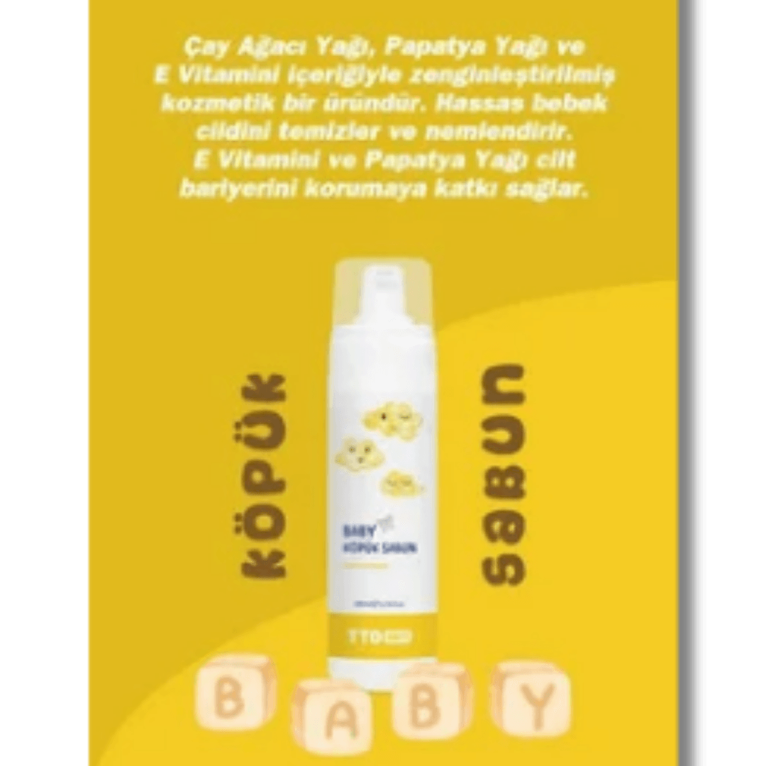 TTO Soft Baby Köpük Sabun 200 ml