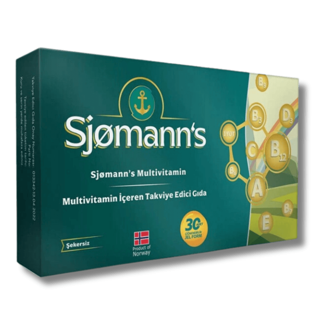 Sjomann’s Multivitamin İçeren Takviye Edici Gıda 30 Adet Çiğnenebilir Jel Form