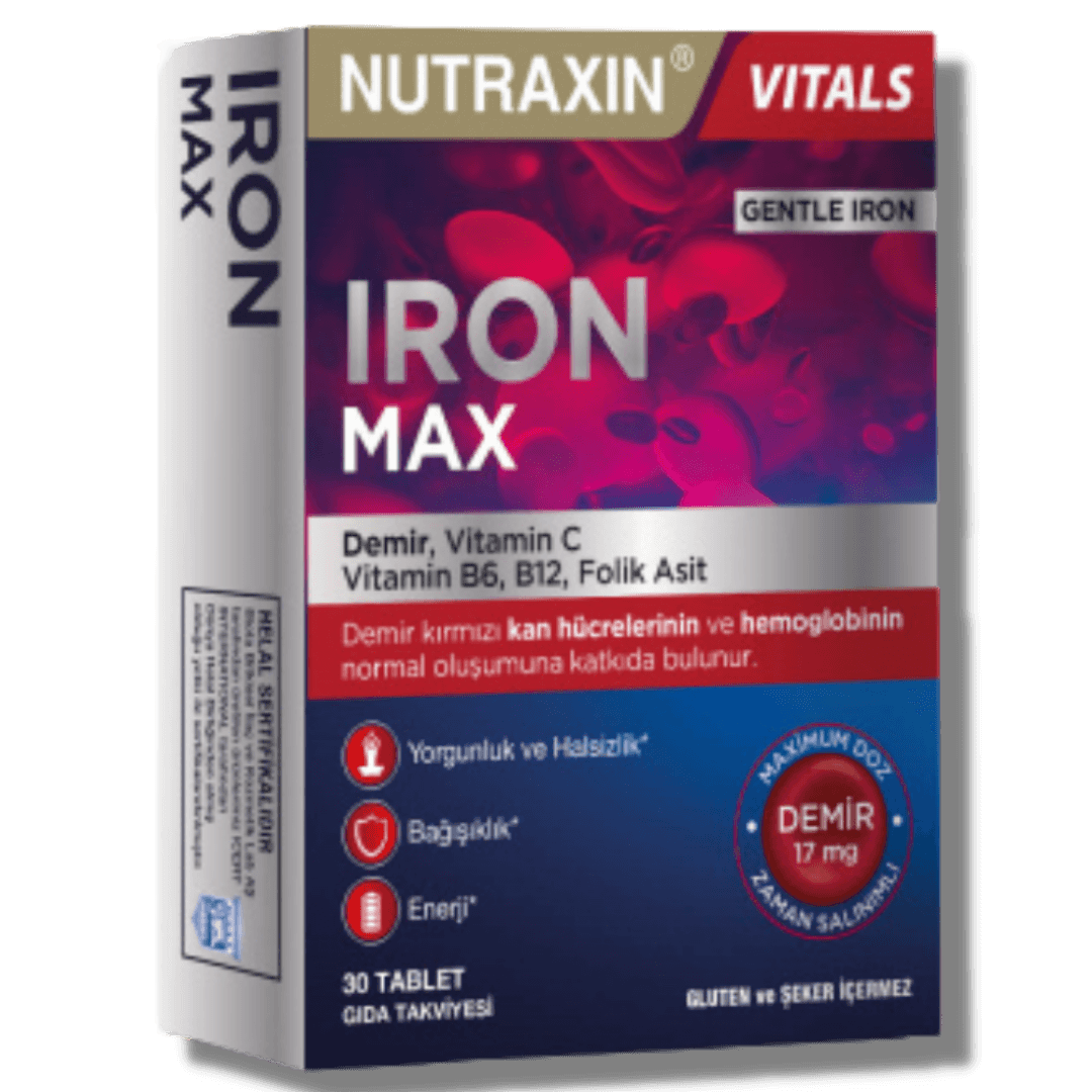 Nutraxin Iron Max 17 mg 30 Tablet