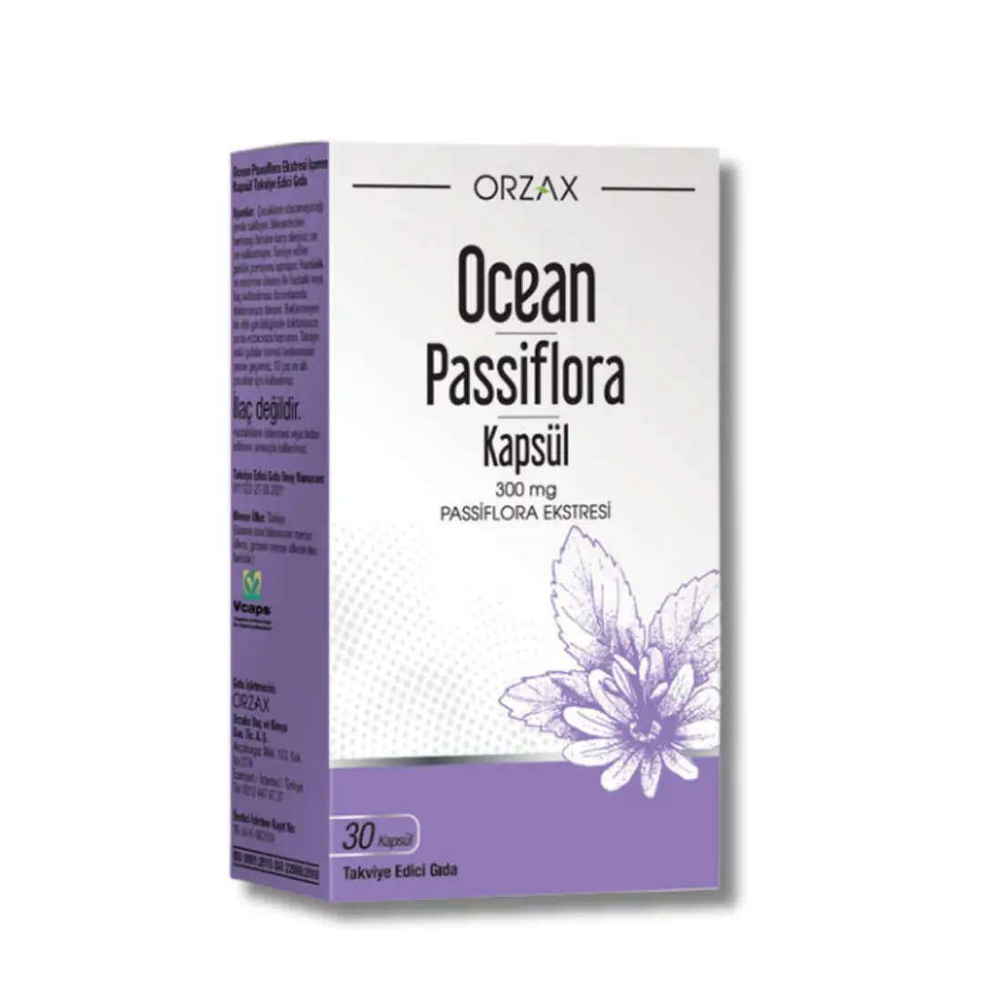 Orzax Ocean Passiflora 300 mg 30 Kapsül Ürün Fiyatı ve Yorumları