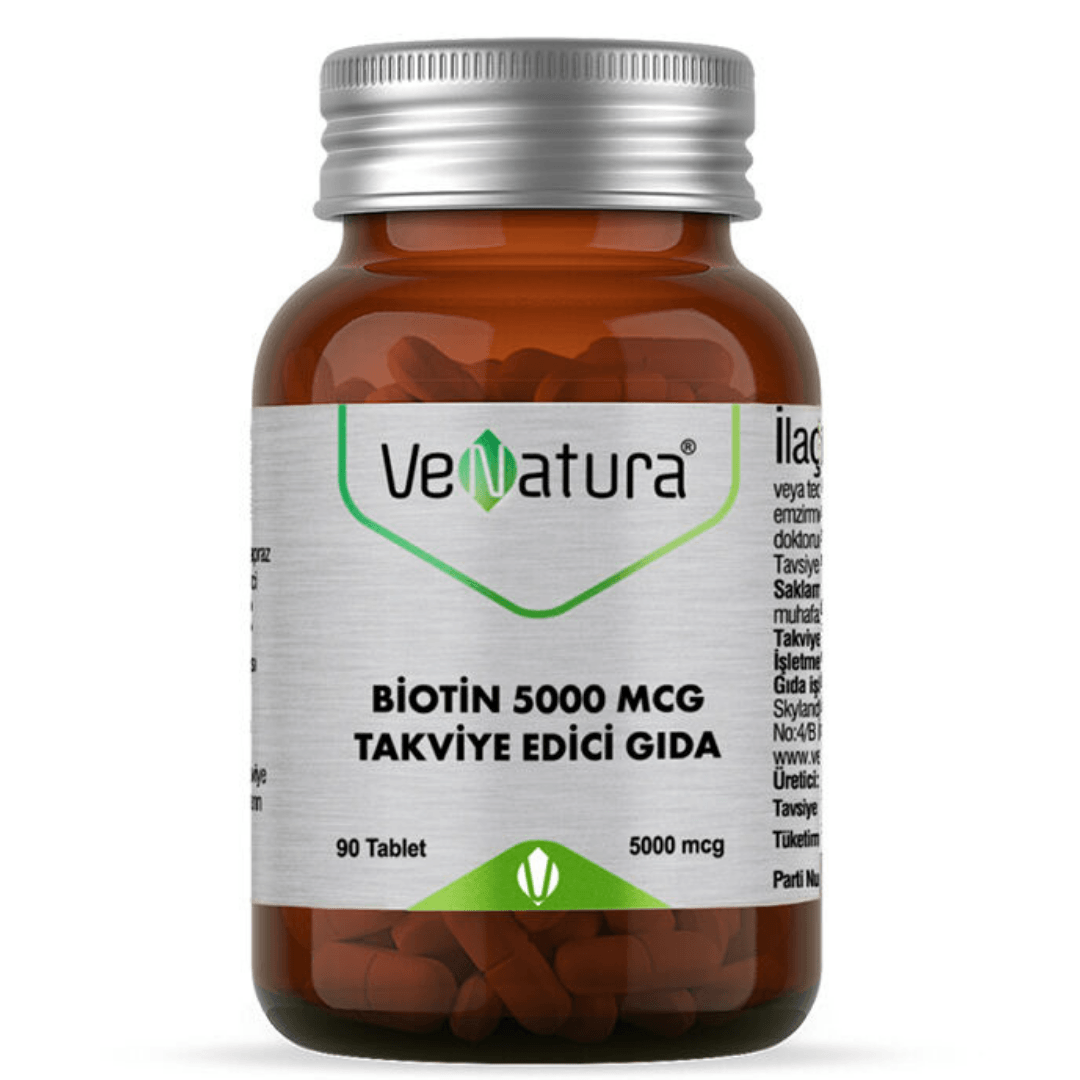 VeNatura Biotin 5000 mcg 90 Tablet