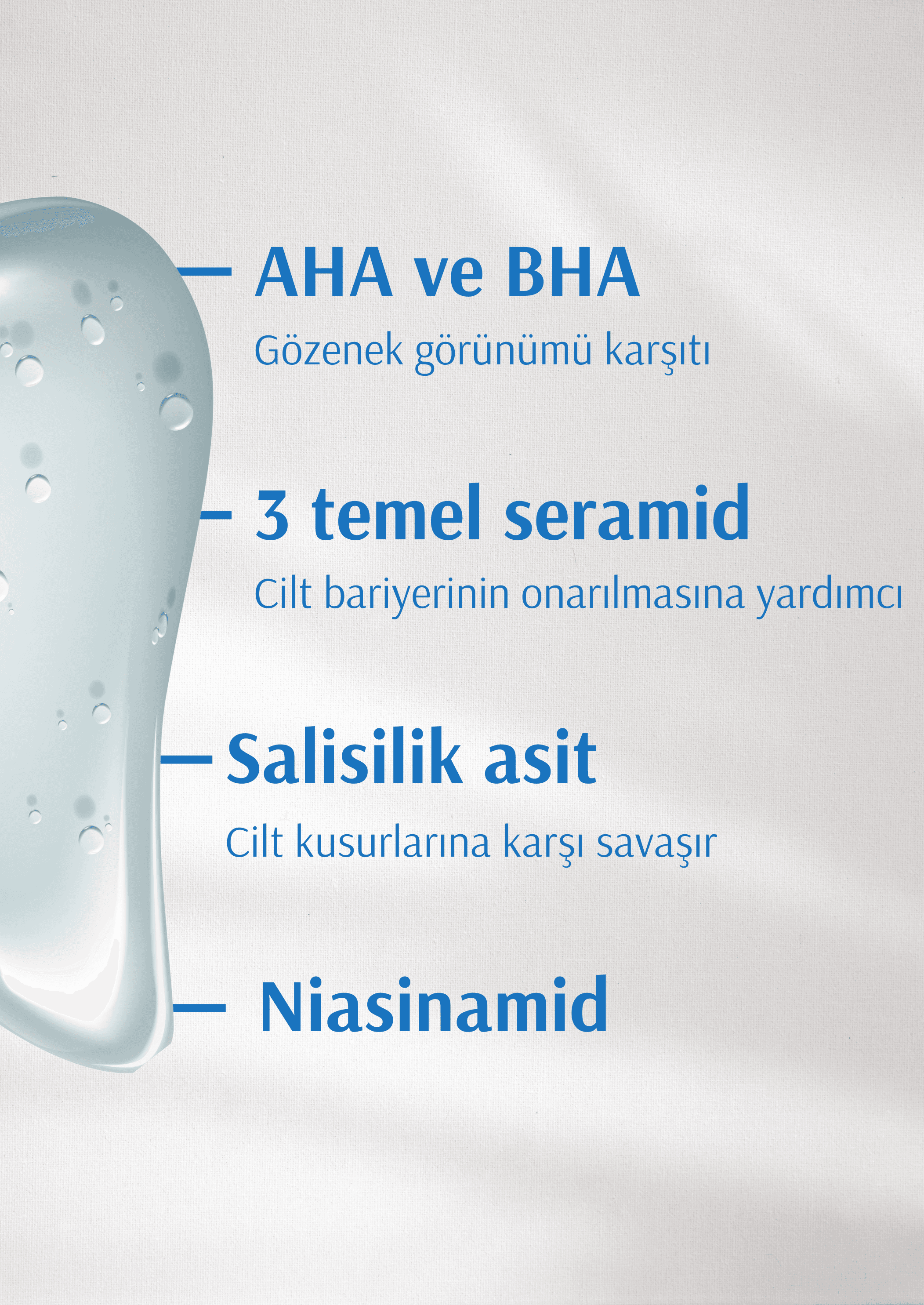 CeraVe Akneye Eğilim Gösteren Ciltler İçin Yüz Bakım Jeli 40 ml