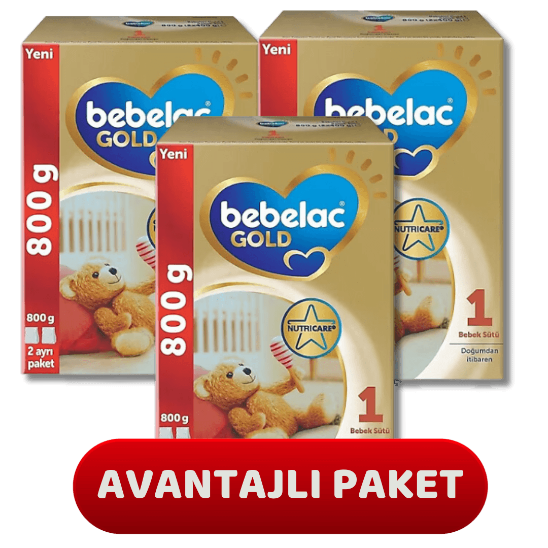 Bebelac Gold 1 Bebek Sütü 800 gr - 3 adet